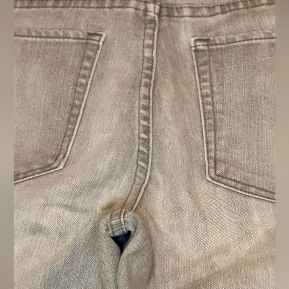 NWOT SIZE 6 Christopher & Banks Light Gray Straight Leg Jeans - Picture 5 of 7